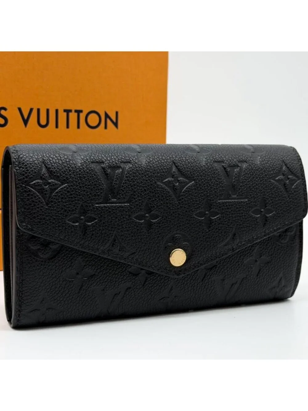 Louis Vuitton Portefeuille Sarah NM Empreinte Wallet